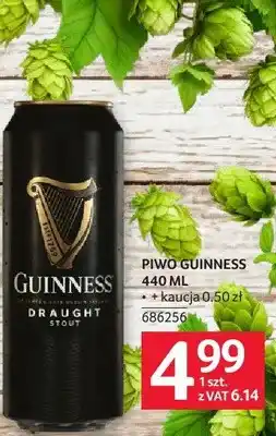 Selgros Piwo Guinness Draught 440ml + kaucja 0.50zł oferta