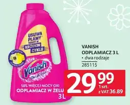 Selgros Odplamiacze VANISH ODPLAMIACZE oferta