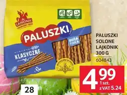 Selgros Paluszki solone Lajkonik oferta