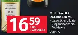 Selgros Wino Mołdawska Dolina 750ml wszystkie rodzaje kraj pochodzenia: Mołdawia oferta
