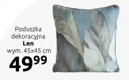 Black Red White Poduszka dekoracyjna Len oferta