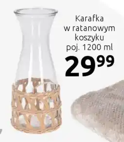 Black Red White Karafka w ratanowym koszyku oferta