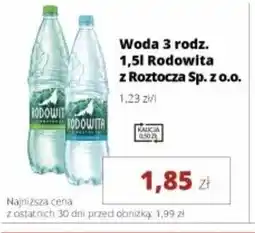 Torimpex Woda Rodowita z Roztocza oferta