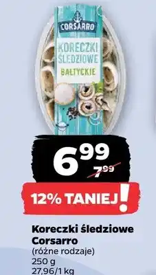 Netto Koreczki śledziowe, różne rodzaje oferta