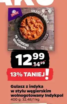 Netto Gulasz z indyka w stylu węgierskim wolnogotowany oferta
