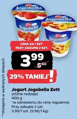 Netto Jogurt Jogobella, różne rodzaje oferta