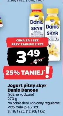 Netto Jogurt pitny skyr Danio, różne rodzaje oferta