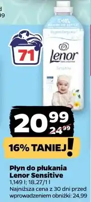 Netto Płyn do płukania Sensitive oferta
