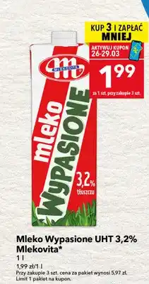 Lewiatan Mleko wypasione UHT 3,2% oferta