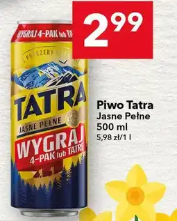 Lewiatan Piwo Jasne Pełne w puszce 4-pak (4x500ml) oferta