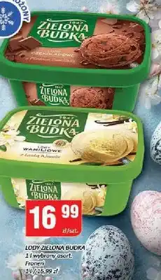 Chorten Lody Zielona Budka - różne rodzaje oferta