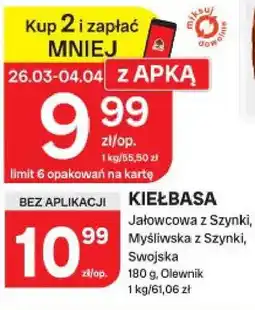 Chorten Kiełbasa Jałowcowa z Szynki, Myśliwska z Szynki, Swojska oferta