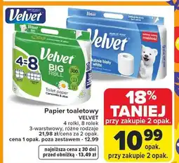Carrefour Papier toaletowy 3-warstwowy różne rodzaje oferta