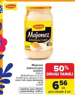 Carrefour Majonez dekoracyjny oferta