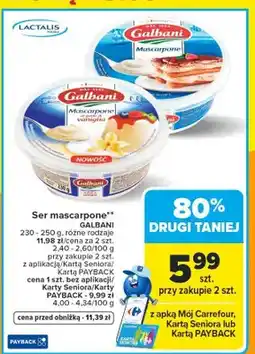Carrefour Ser mascarpone oferta