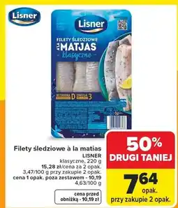 Carrefour Filety śledziowe à la matias klasyczne oferta