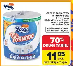 Carrefour Ręcznik papierowy Tornado 3-warstwowy oferta