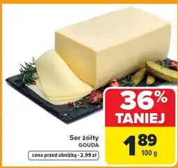 Carrefour Ser żółty oferta