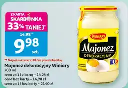 Auchan Majonez dekoracyjny Winiary oferta