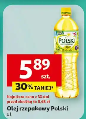 Auchan Olej rzepakowy oferta