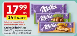 Auchan Czekolada, wybrane rodzaje oferta