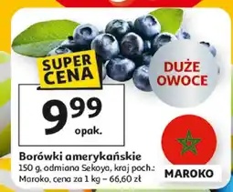 Auchan Borówki amerykańskie oferta