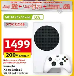 Auchan Konsola Xbox Series S oferta