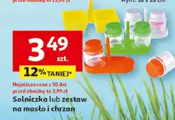 Auchan Solniczka lub zestaw na masło i chrzan oferta