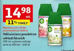 Auchan Odświeżacz powietrza wkład Airwick, 250 ml, wybrane rodzaje oferta
