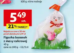 Auchan Figurka baranek z masy cukrowej oferta