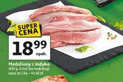 Auchan Medaliony z indyka oferta