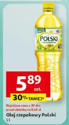 Auchan Olej rzepakowy Polski oferta
