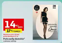 Auchan Pończochy damskie różne rodzaje oferta