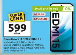 Auchan Smartfon REDMI 15 oferta