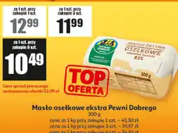 Auchan Masło osełkowe ekstra Pewni Dobrego oferta