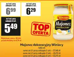Auchan Majonez dekoracyjny Winiary oferta