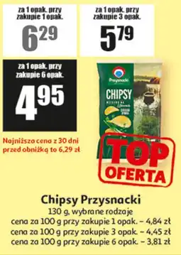 Auchan Chipsy Przysnacki oferta