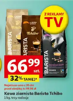 Auchan Kawa espresso dark Tchibo Barista oferta