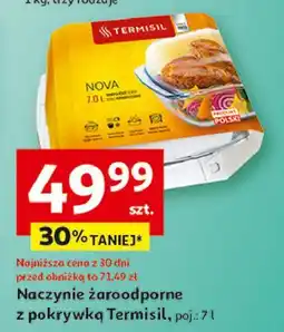 Auchan Naczynie żaroodporne nova 7 l Termisil oferta