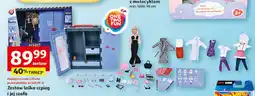 Auchan Lalka z szafą zestaw szpiegowski One Two Fun oferta