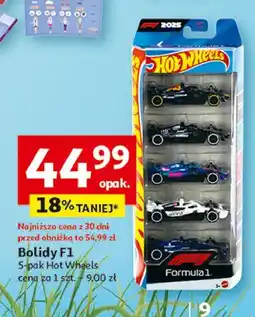 Auchan Bolidy f1 Hot Wheels oferta
