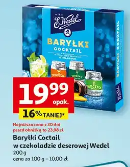 Auchan Bombonierka cocktail E. Wedel Baryłki oferta