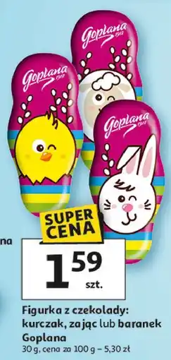 Auchan Figurka zajączek Goplana oferta