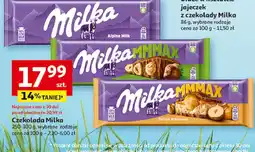 Auchan Czekolada whole hazelnuts Milka Mmmax oferta