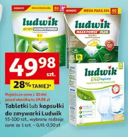 Auchan Tabletki do zmywarek eko Ludwik oferta