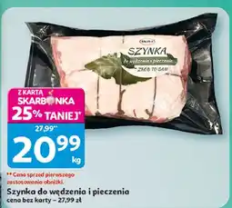 Auchan Szynka do wędzenia i pieczenia Skiba oferta
