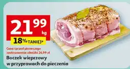 Auchan Boczek wieprzowy z przyprawa oferta