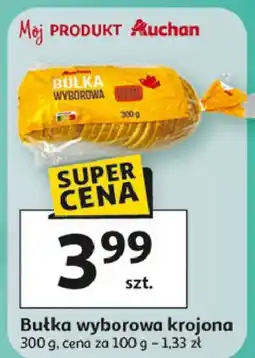 Auchan Bułka wyborowa krojona Auchan Różnorodne (Logo Czerwone) oferta