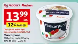 Auchan Mascarpone Auchan oferta