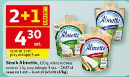 Auchan Serek z chrzanem Hochland Almette oferta
